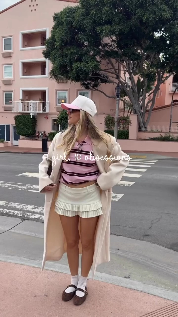 1. PINKKK
2. Scrolling Pinterest for cozy interiors and cool fashion inspo 
3. Existential conversations 
4. My bed and sleeping 9+ hours - my superpower
5. Podcasts/audio books!!! If you know me you know I'm alwayssss listening to a health/wellness podcast or an audio book. I love a good story or learning something in my mundane time 
6. San Diego/the beach - I'm living out my dream of living near the beach... no better feeling than touching down in SAN and breathing in home🫶🏻
7. Organizing and lists - muahaha as a Virgo, I live & breathe for lists and feel happiest when my space is organized
8. MATCHA!! 🍵
9. Happiest when with my huge Italian family💗💗
10. Babies 😭😭 pls let me babysit 

#pinterestaesthetic #pinterestgirl #pinterestinspired #outfitinspo #falloutfitinspo #pinterestoutfit #ootdinspo #streetstyle #sandiego #1girl10obsessions