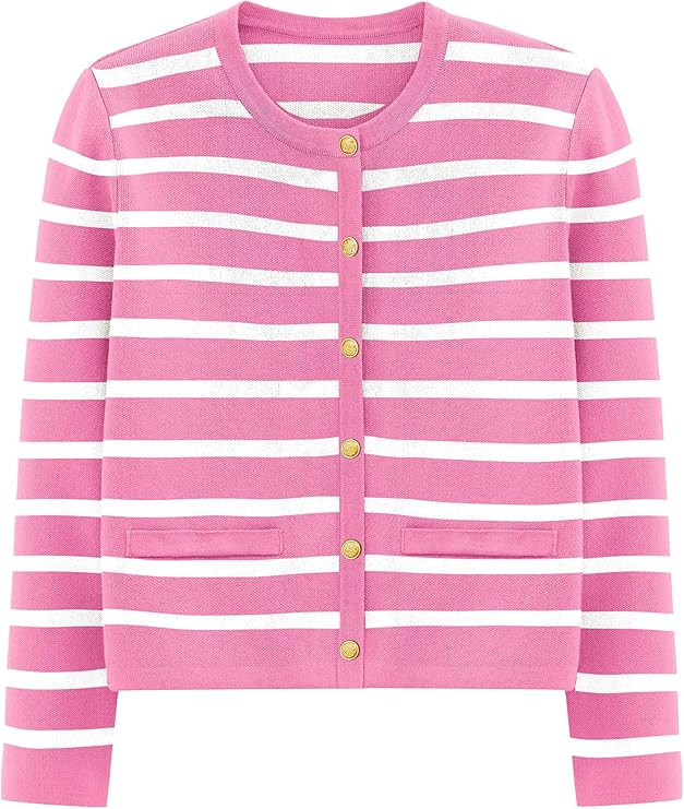 PRETTYGARDEN Women's Winter Cardigan Sweaters Button Down Open Front Long Sleeve Knit Cardigans S... | Amazon (US)