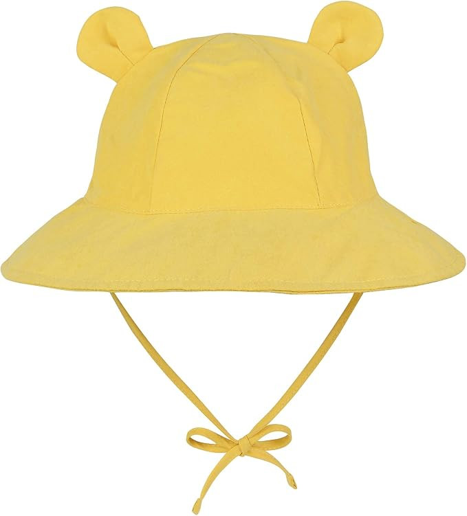 Zando Baby Toddler Sun Bucket Hats Wide Brim Beach Hats Infants Girls Cap Sun Protection Summer K... | Amazon (US)