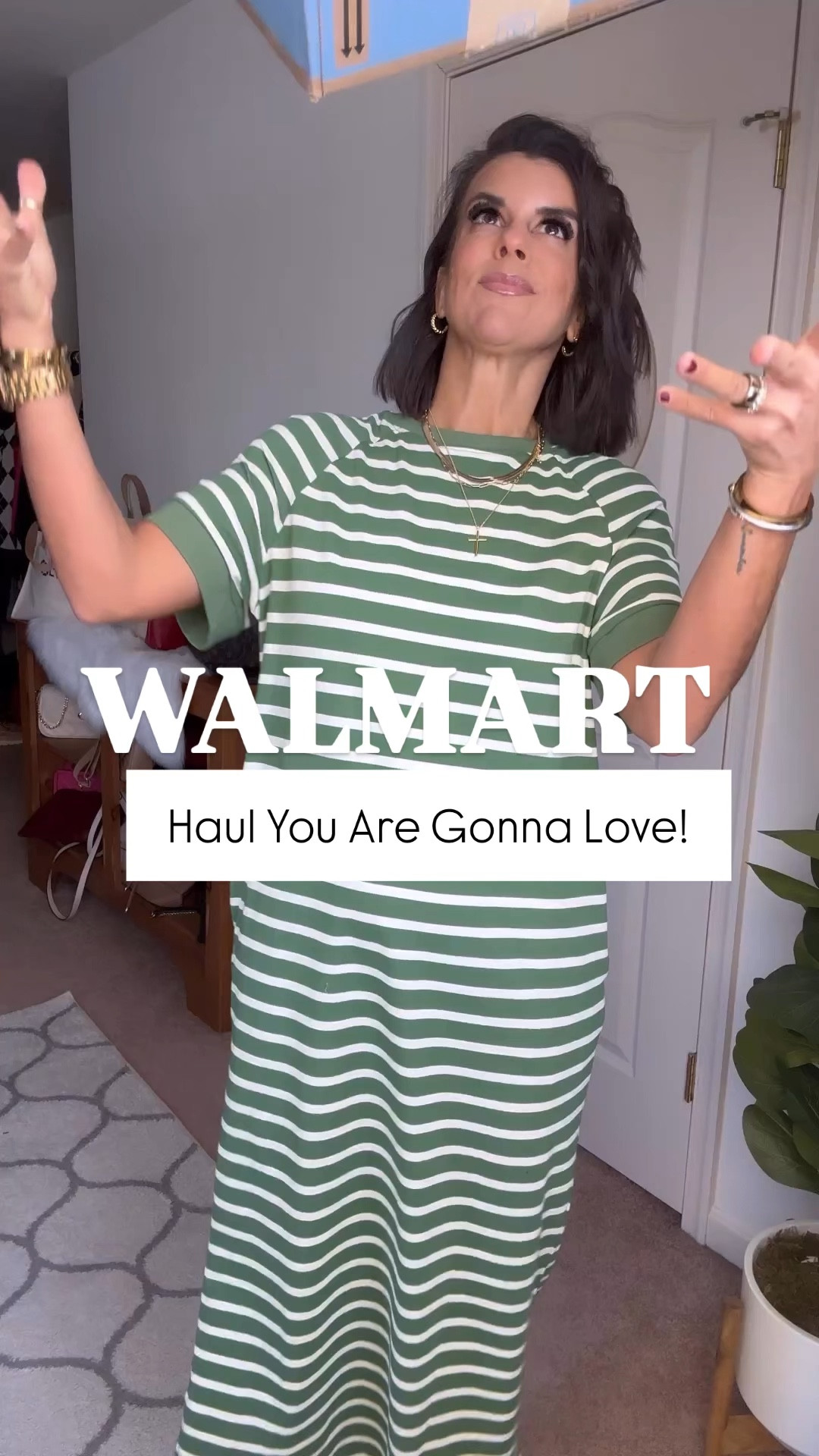 New Walmart haul! 
Size xs in tees
Size 2 in barrel jeans 
Size small in denim joggers 
Size 2 in bubble skirt
Black bodysuit almost sold out, so I linked others. 
All shoes fit tts.

#LTKActive #LTKFindsUnder100 #LTKStyleTip