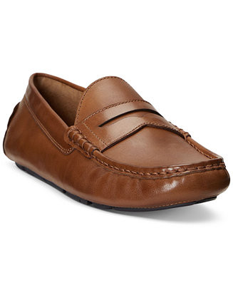 Men's Anders Leather Penny Driver | Macy's