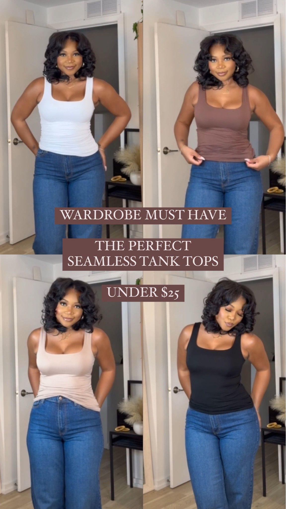 Literally best tank tops I’ve ever purchased!! Under $25 😍✨

I’m wearing a medium  

#LTKfindsunder50 #LTKstyletip #LTKmidsize