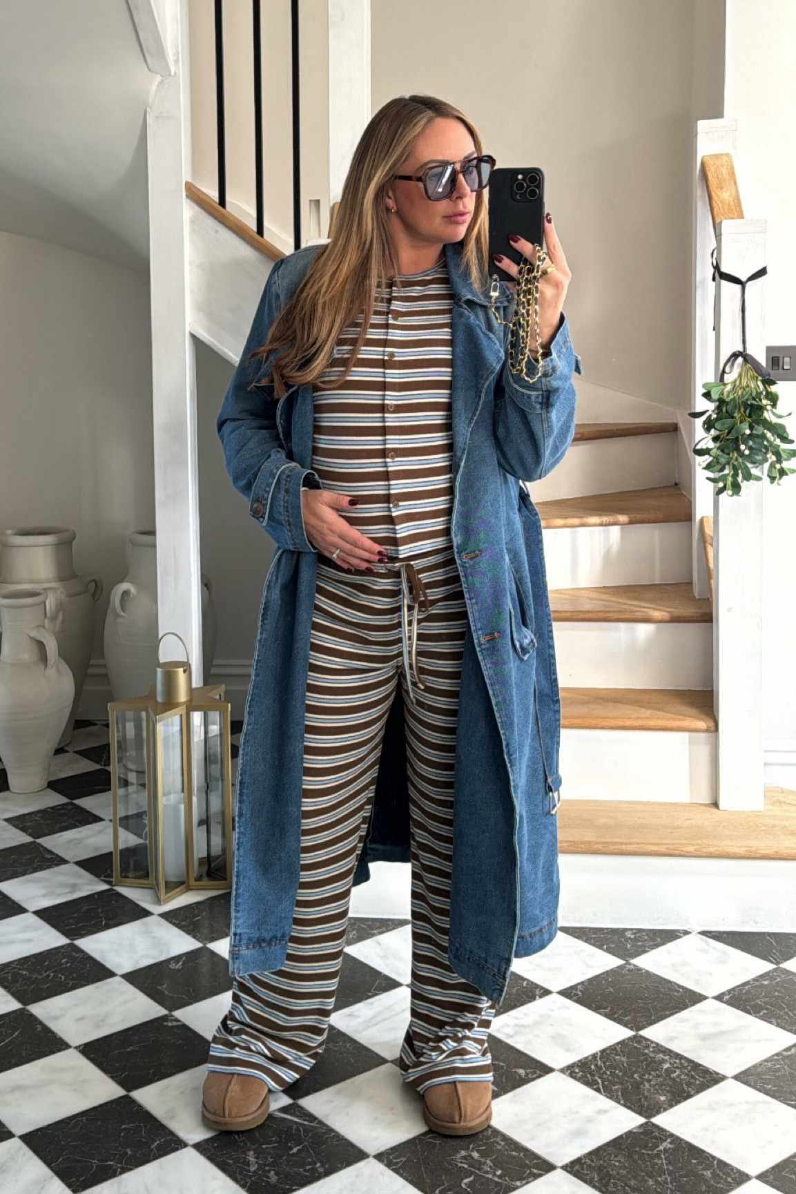 Comfy Stripes 💙🤎