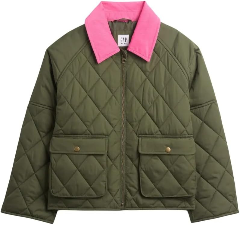 GAP girls Quilted Jacket | Amazon (US)