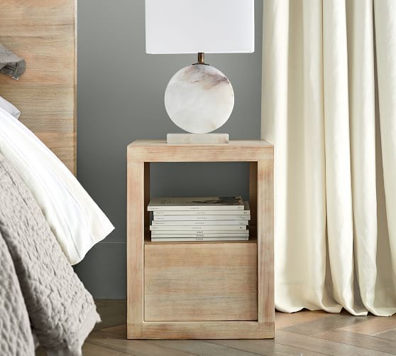 Cayman 16" Charging Nightstand | Pottery Barn (US)