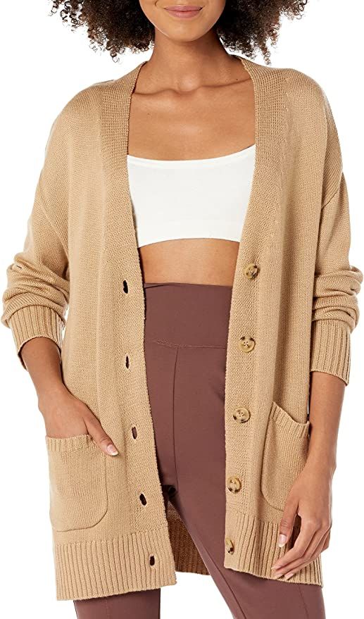 The Drop Women's Pari Oversized Boyfriend Cardigan | Amazon (US)