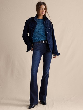 Mid-Rise Flare Jean | Banana Republic (US)