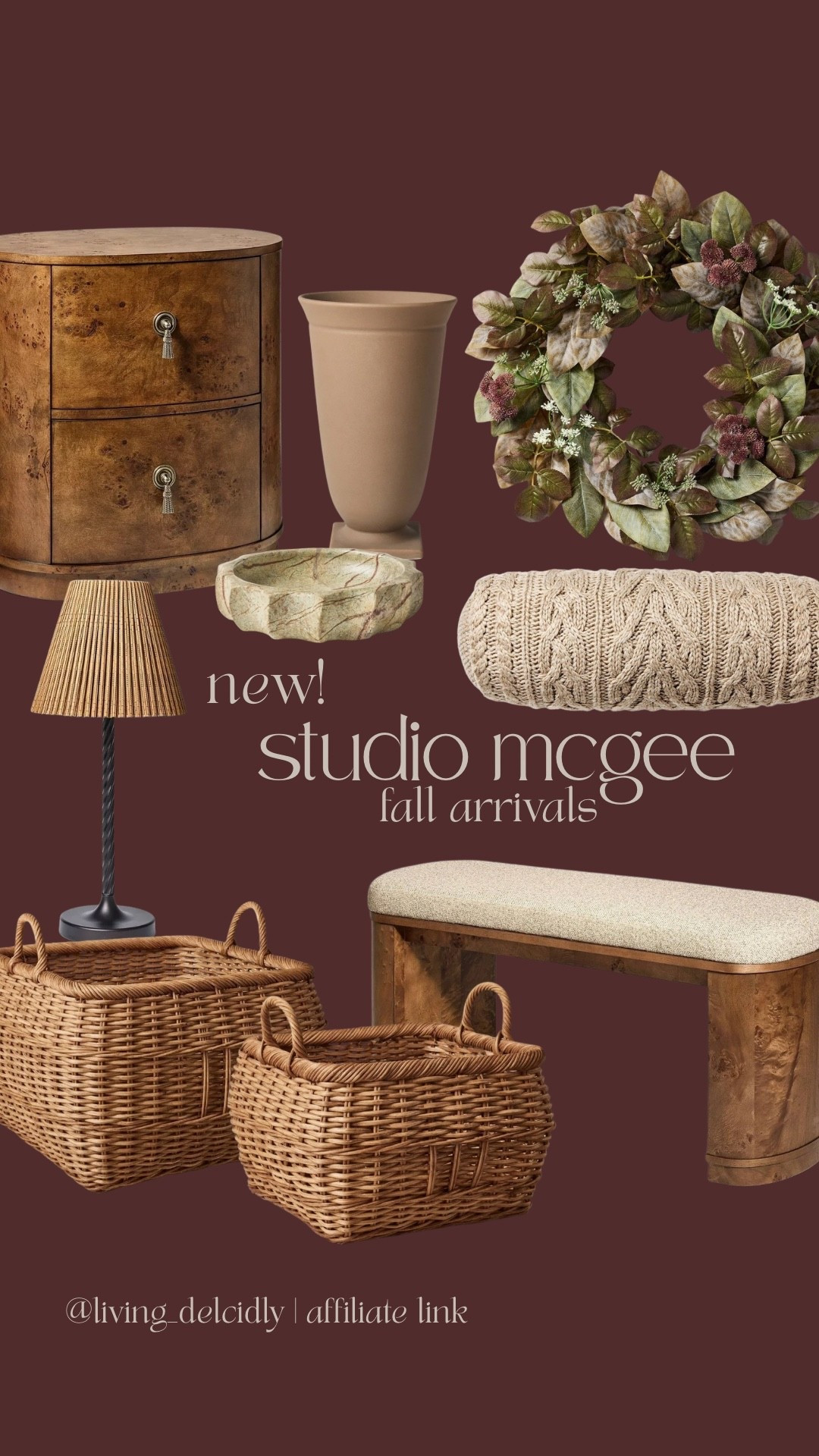 The new Studio McGee Fall collection drops tomorrow 5/31 — here’s what caught my eye!

Fall Decor | Fall Styling | Target Finds

#LTKHome #LTKSeasonal