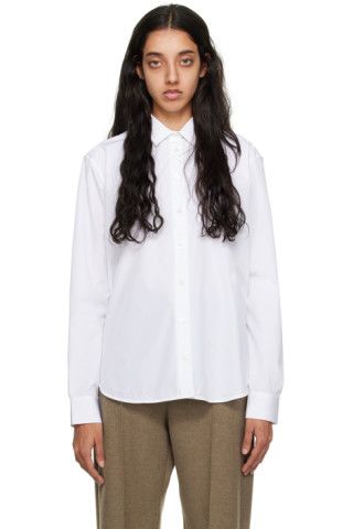 White Oversized Shirt | SSENSE
