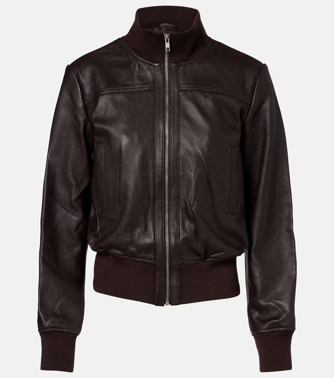 Tobias leather bomber jacket | Mytheresa (UK)