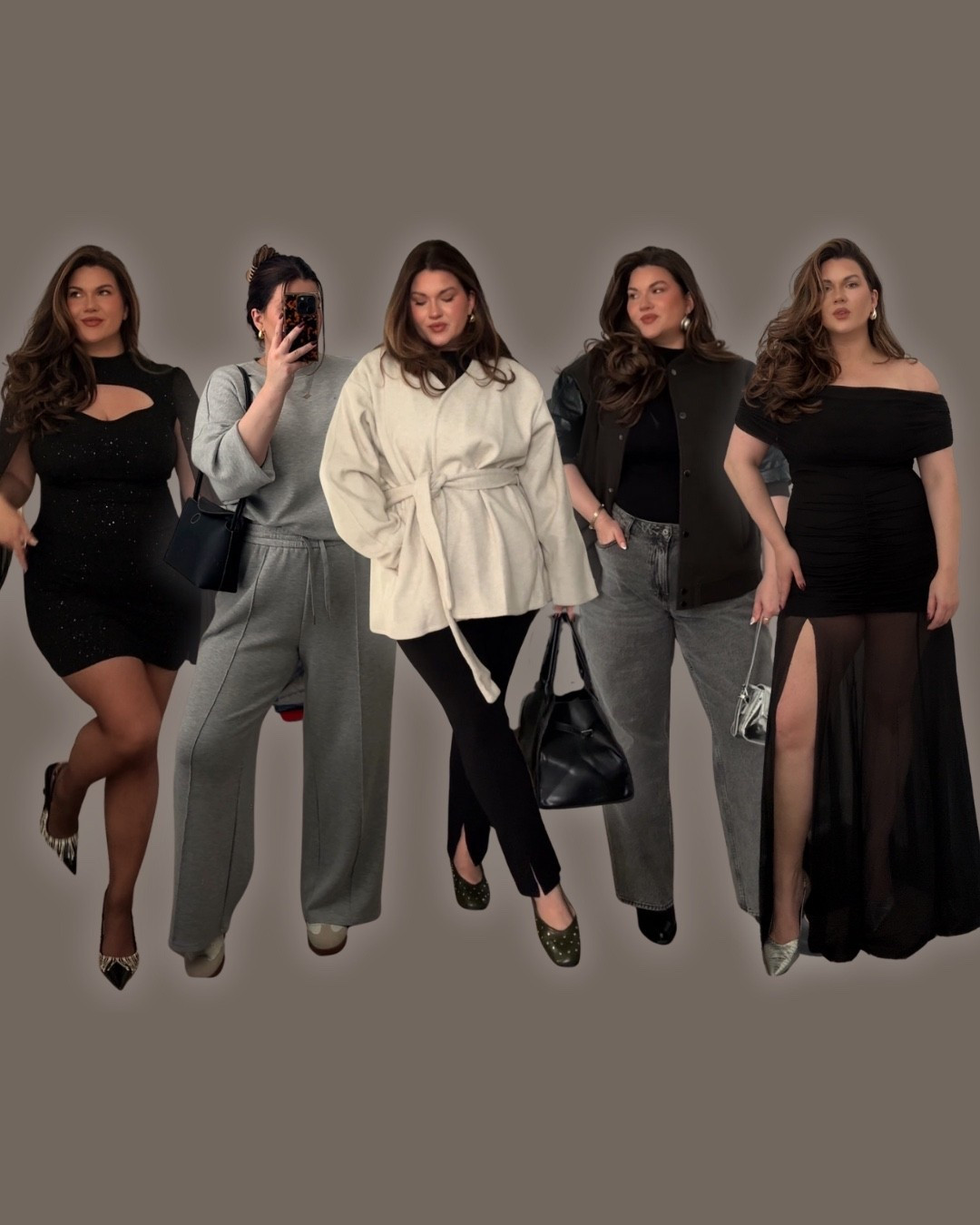 Recent Fall/Winter outfits 

Wearing XL or US 14 in everything! 

#LTKMidsize #LTKFindsUnder50 #LTKHoliday