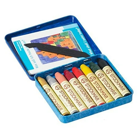 Art Color 46100 Color 8 Cans Stockhausen Marr Beeswax Crayons Stick (Japan Import) | Walmart (US)