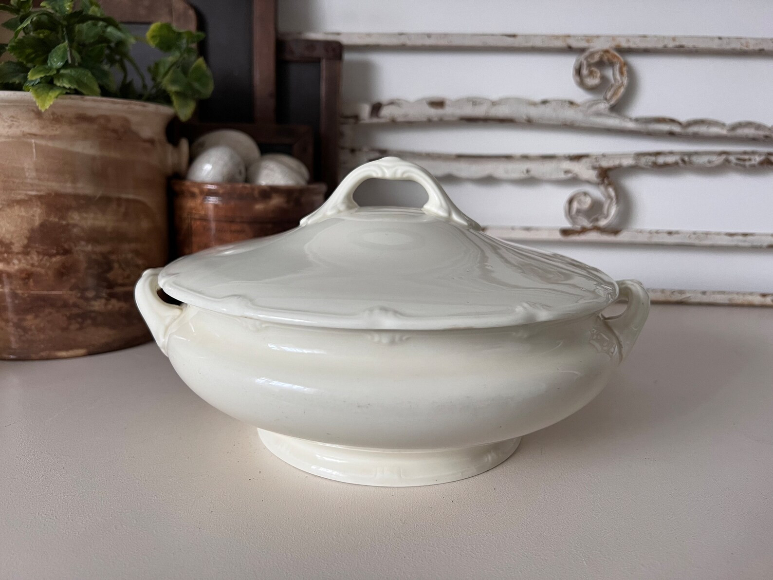 Vintage Creamy White Royal Doulton Lidded Serving Dish Bone China Ironstone Covered Serving Dish ... | Etsy (US)