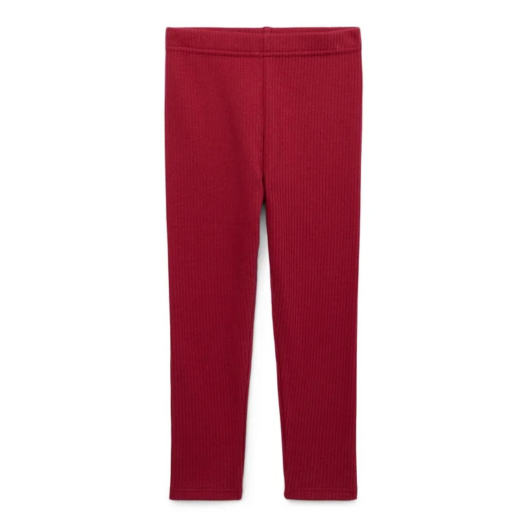 Garanimals Toddler Girls Velboa Rib Leggings, Sizes 18M-5T | Walmart (US)