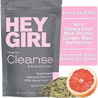 Detox Tea - Cleanse Herbal Teatox Reduces Bloating & Helps Your Body Stay Regular | Keep Your Col... | Amazon (US)