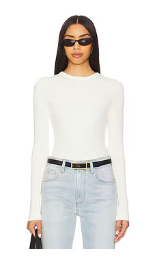 Citizens of Humanity Pilar Waffle Crewneck in Pashmina from Revolve.com | Revolve Clothing (Global)