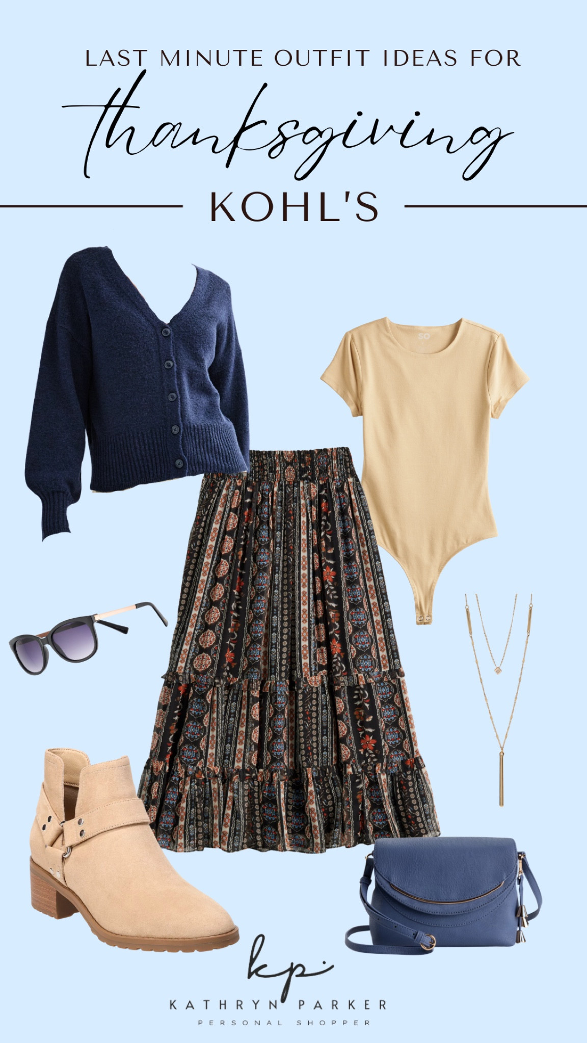 Last minute outfit idea, all available in store at Kohl’s! 

#LTKMidsize #LTKHoliday #LTKStyleTip