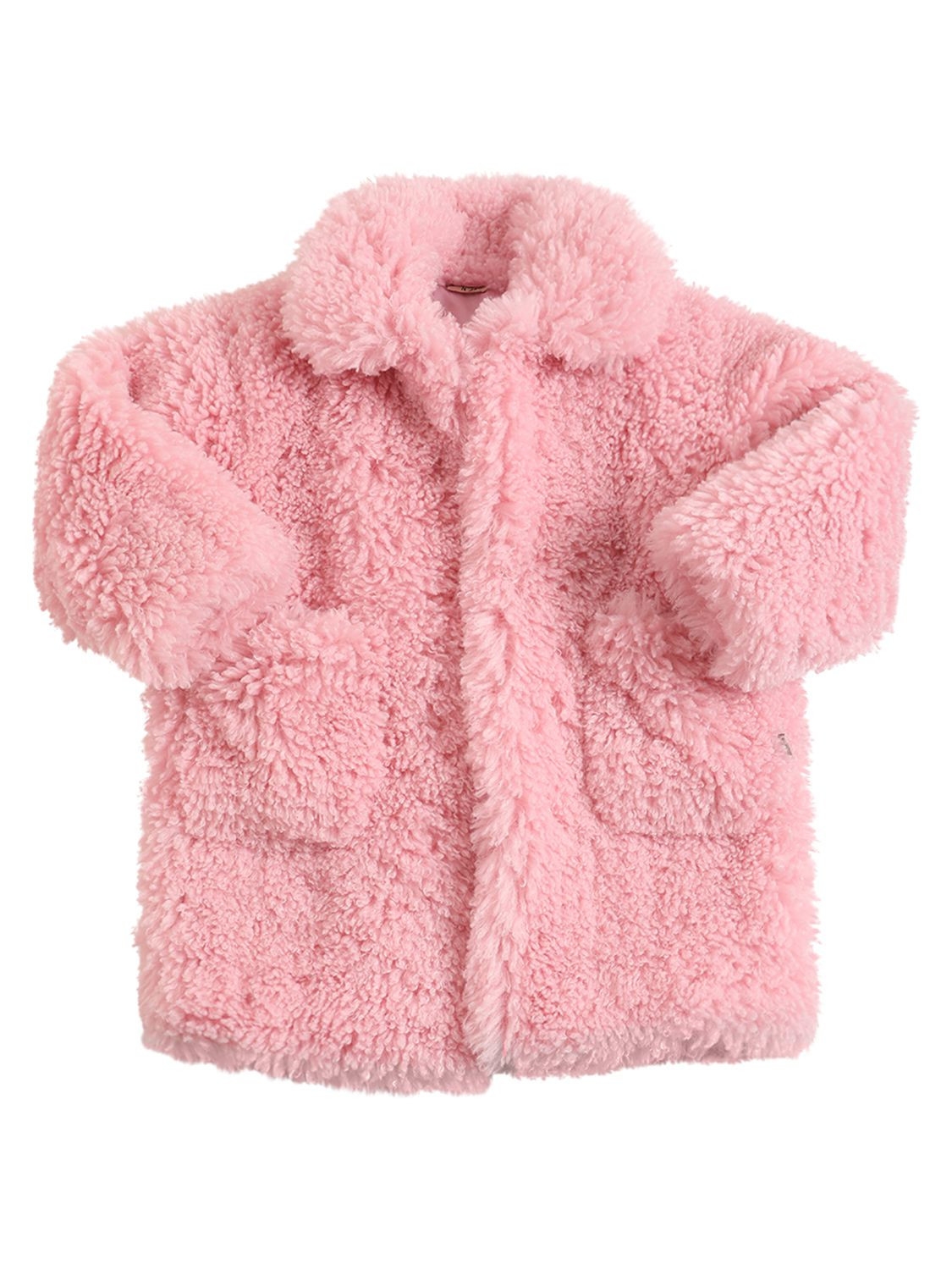 N°21 | Faux fur coat | KIDS-GIRLS | Pink | 14A | Polyester | | Luisaviaroma