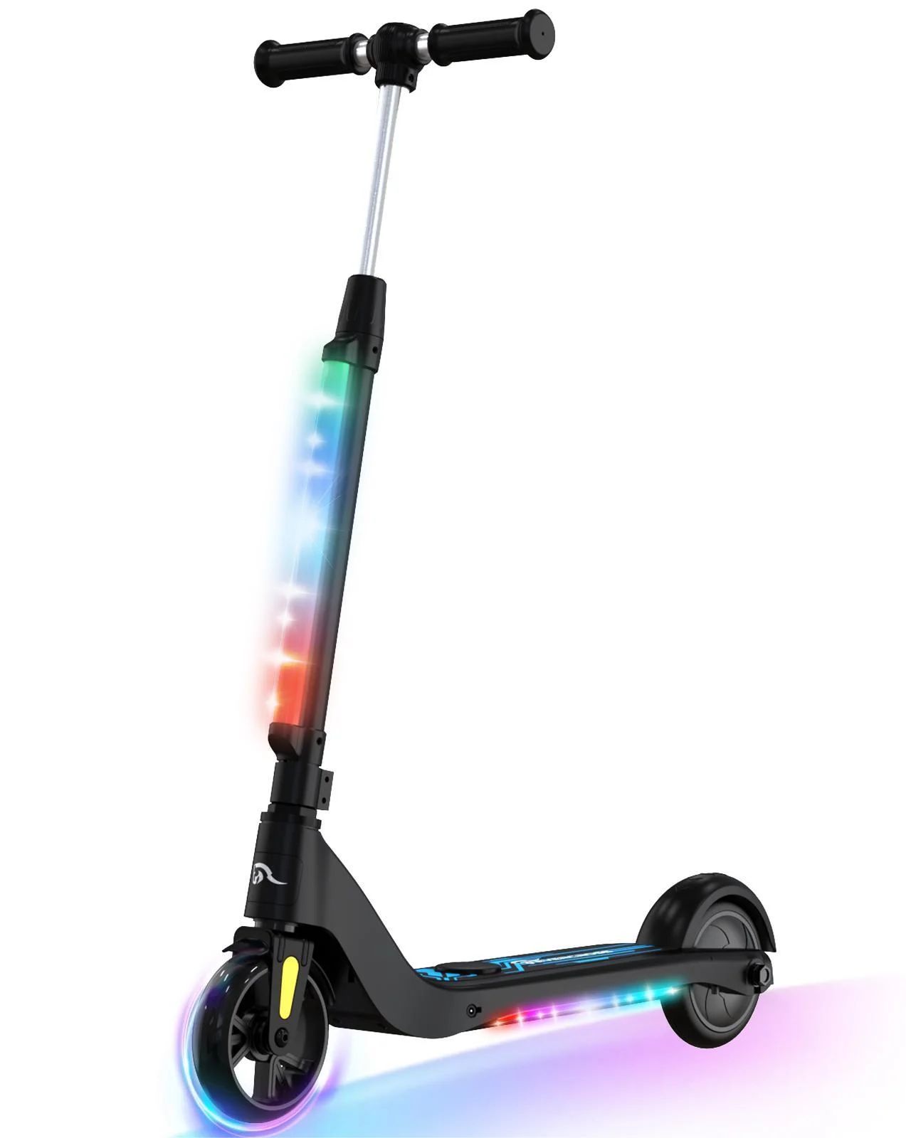 EVERCROSS Electric Scooter for Kids Ages 4+, 5 mph & 40 mins of Ride, LED Colorful Lights, Adjust... | Walmart (US)