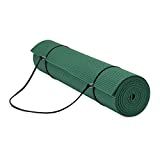 Gaiam Essentials Premium Yoga Mat with Yoga Mat Carrier Sling (72"L x 24"W x 1/4 Inch Thick) | Amazon (US)