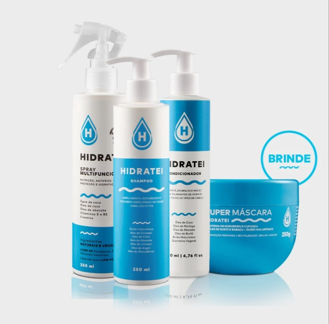 brilho arrasador!Hidratei proporciona tudo que mais desejamos: hidratação, cuidado, nutrição, muito brilho e maciez. Eu sou seu melhor aliado! 💙💦E ganhe uma Super máscara de hidratação.

#LTKfamily #LTKbrasil #LTKbeauty