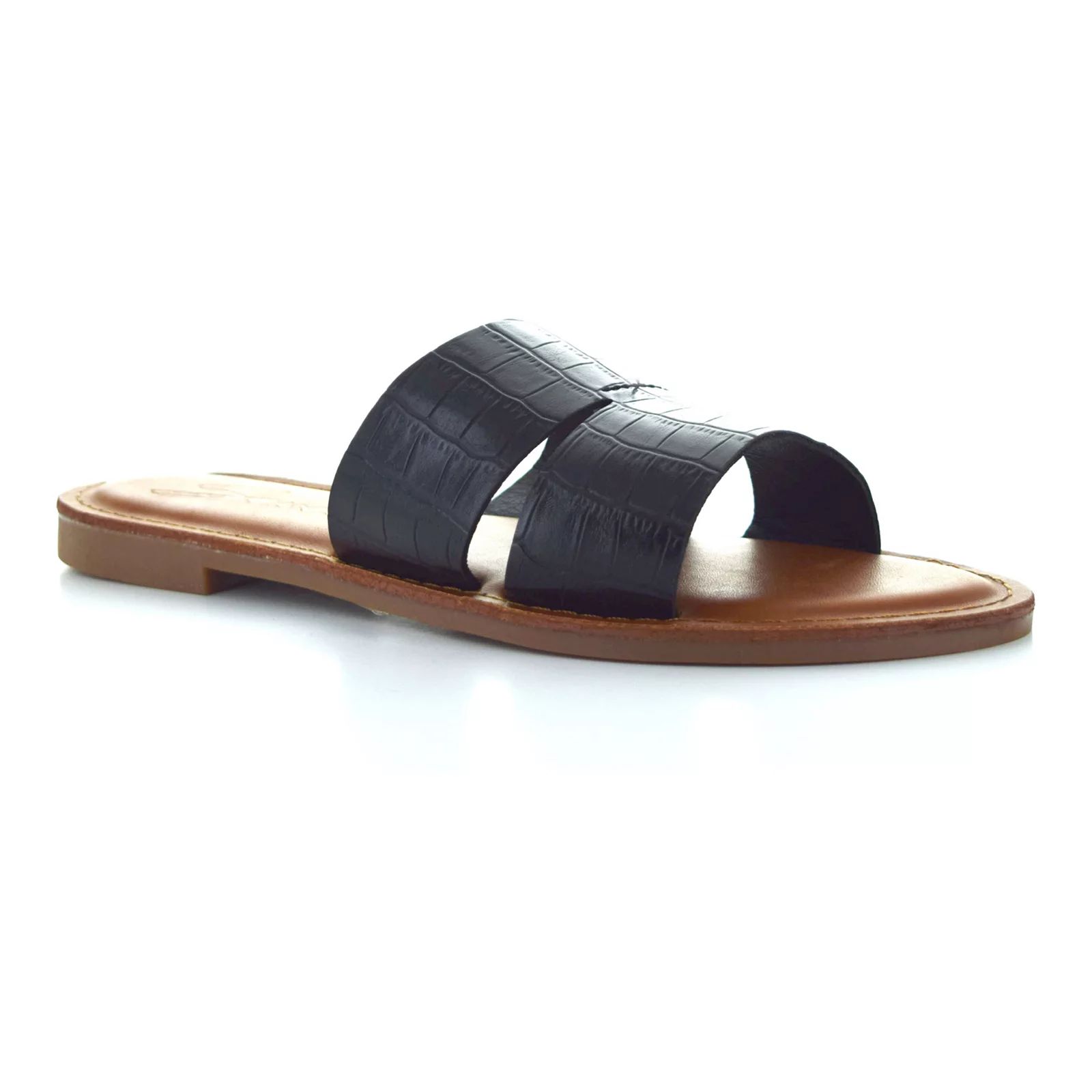 Seven7 Louie Women's Slide Sandals, Black | Kohl's