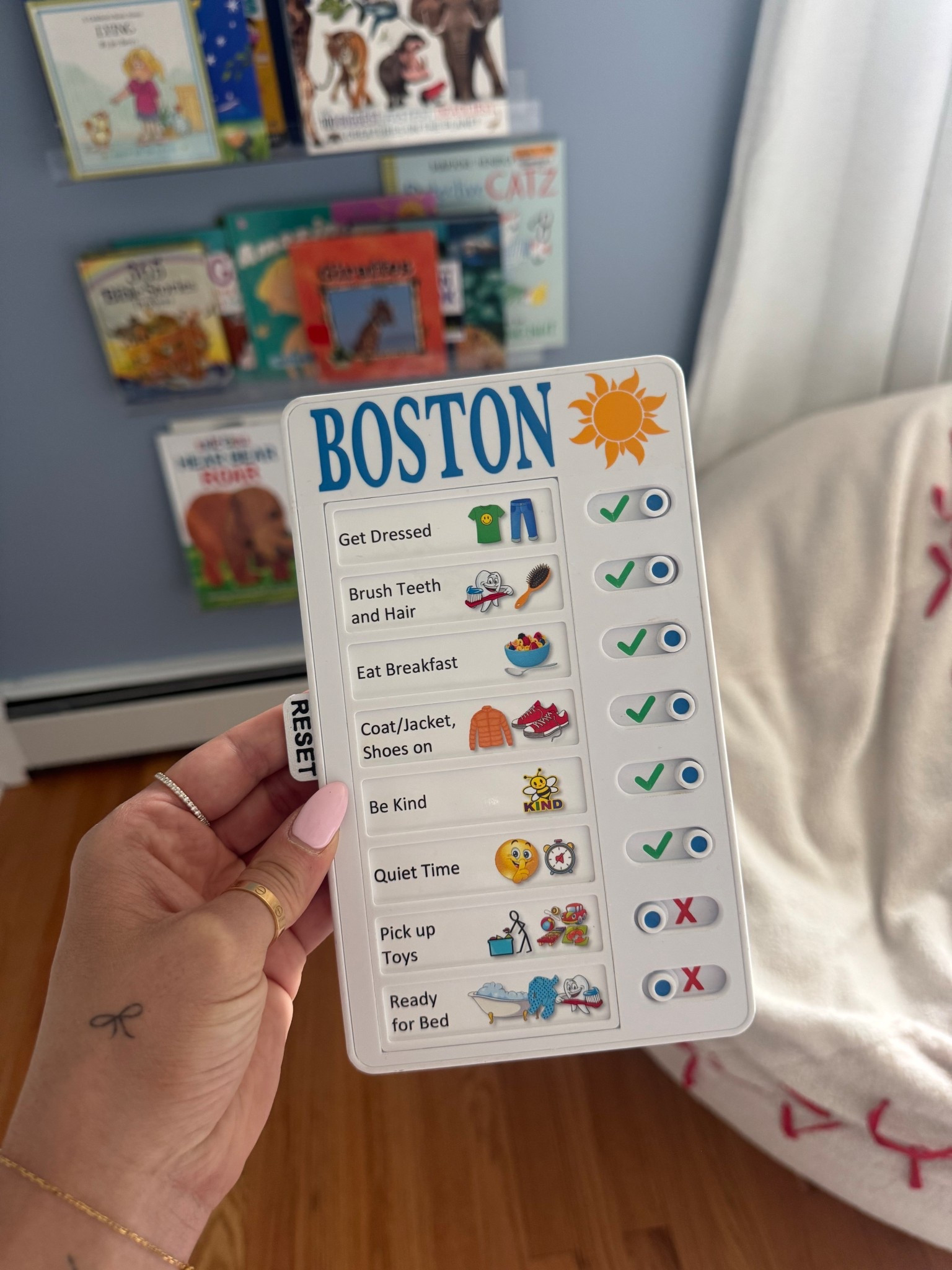 Been using this for Boston since January for school & he’s obsessed with making sure he completes it every day 🤓