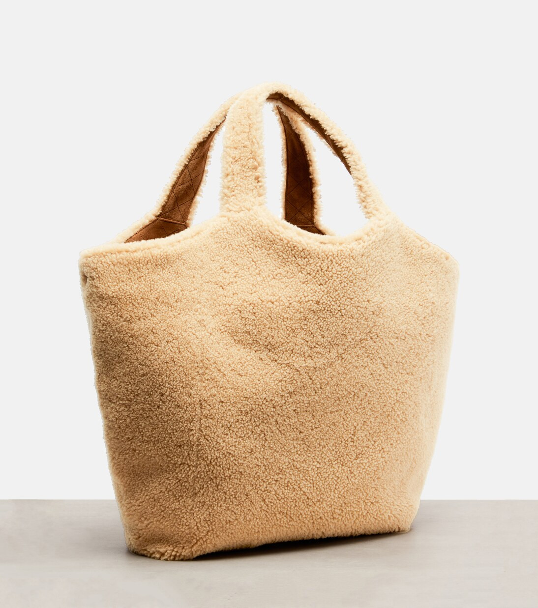 Icare Maxi shearling tote bag | Mytheresa (UK)