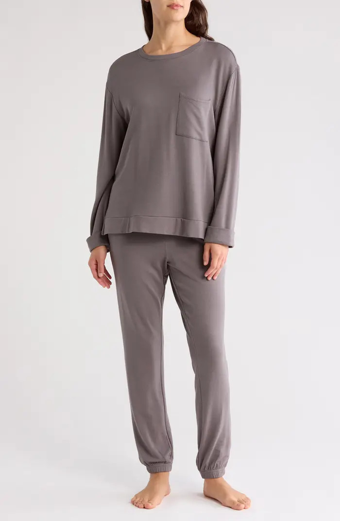 Danskin Brushed French Terry Pajamas | Nordstromrack | Nordstrom Rack