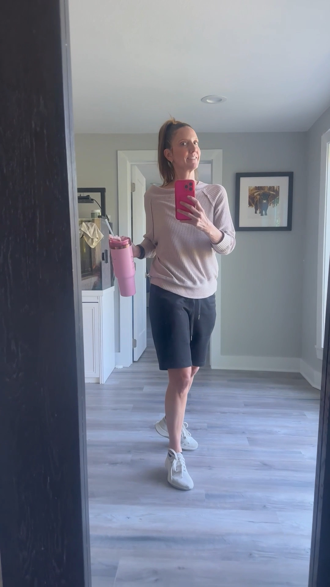 Staying active while giving back tonight in the ultimate comfort uniform. This lightweight waffle-knit top and soft sweatpant shorts are perfect for a busy evening of volunteering at the American Legion, keeping things cozy and functional as I move around.

American Legion, volunteer outfit, waffle knit top, sweatpant shorts, comfortable activewear, community service, casual style, loungewear shorts

#LTKU #LTKdayinmylife #LTKootd