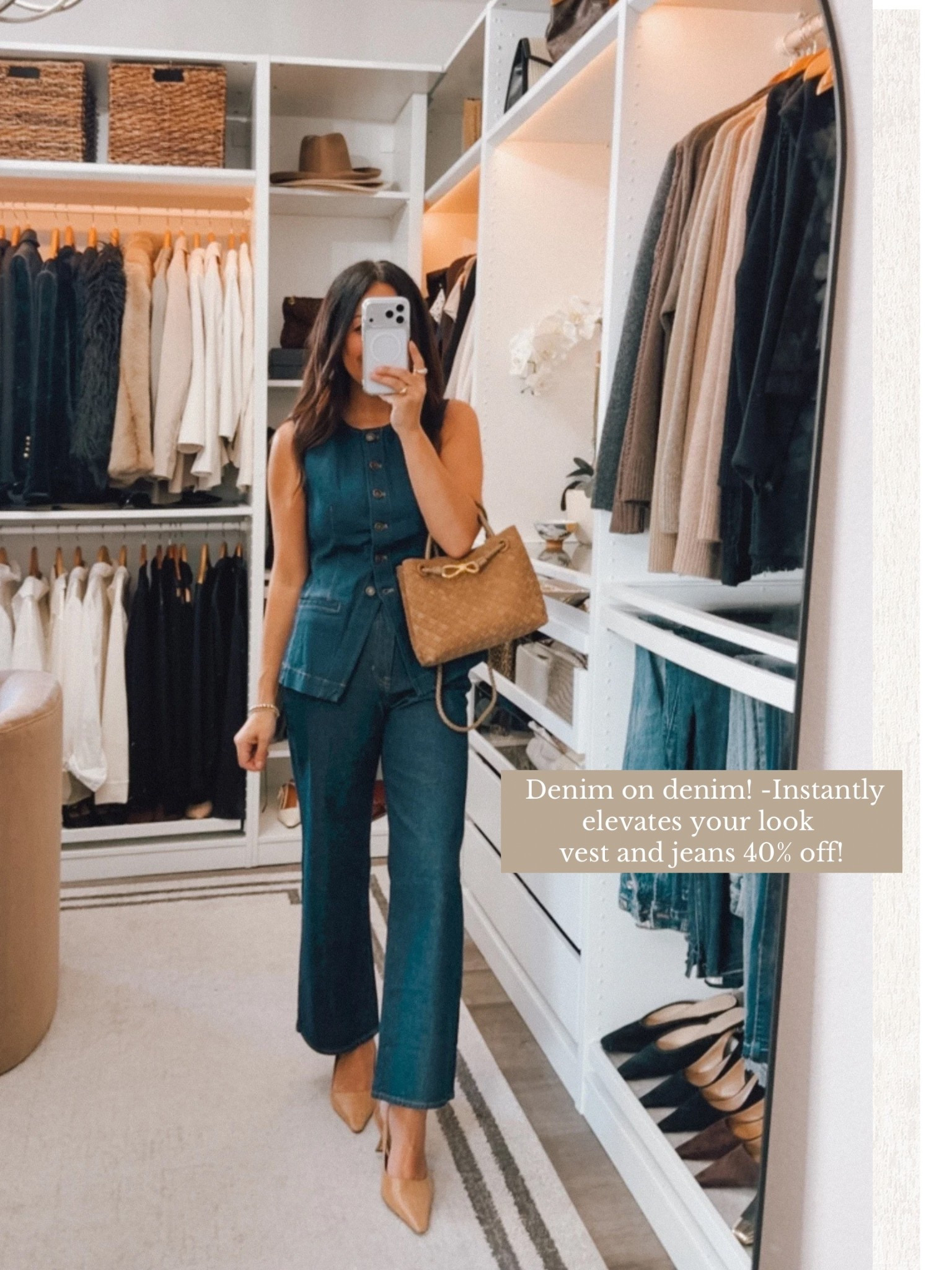 Vest and jeans TTS⭐️

#LTKootd #LTKOver40