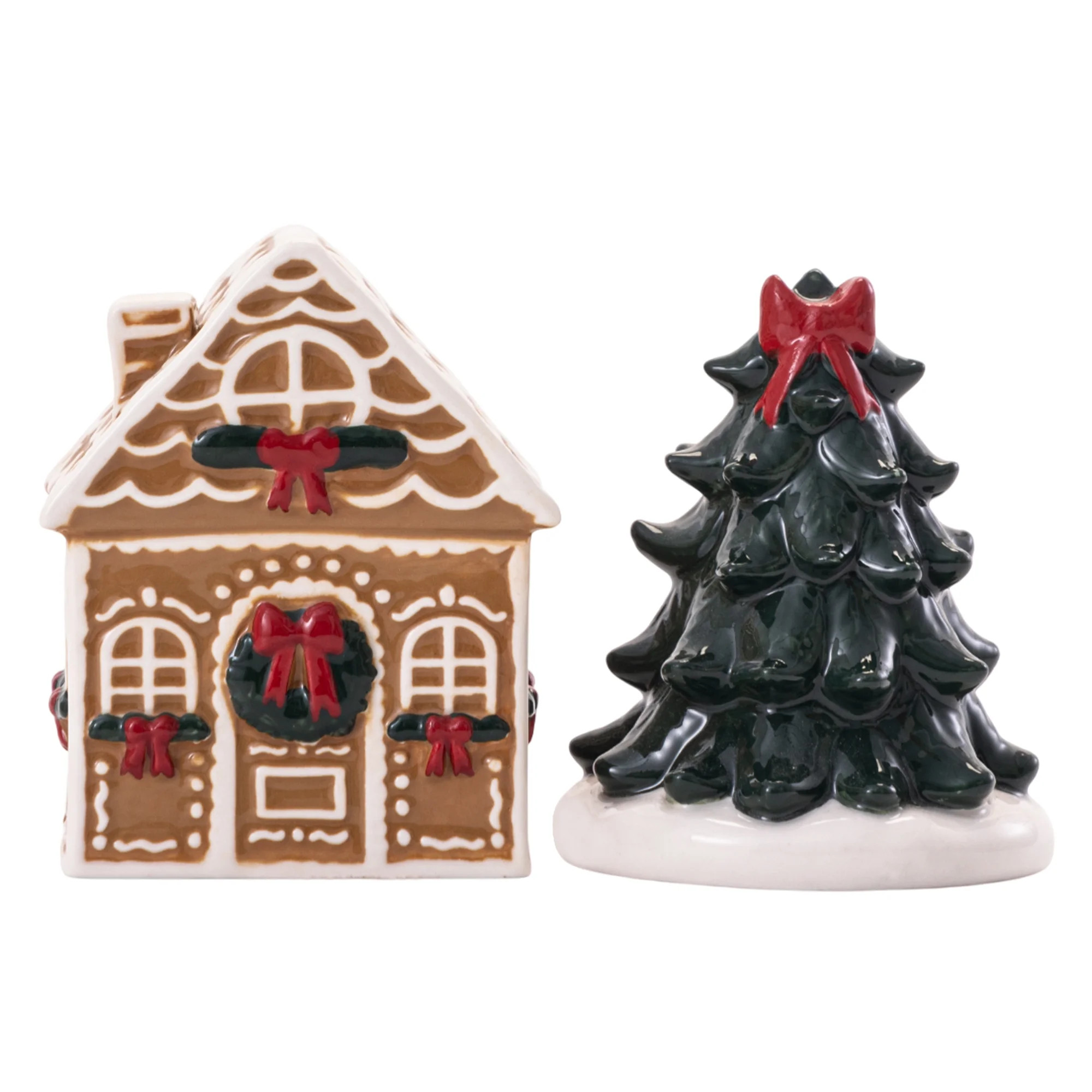 Holiday Time Figural Ceramic Salt & Pepper Shaker, 2 Piece - Walmart.ca | Walmart (CA)