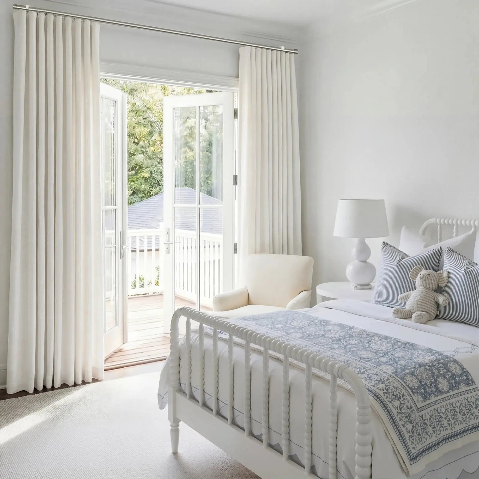 Liz Linen Ripple Fold Drapery | TWOPAGES