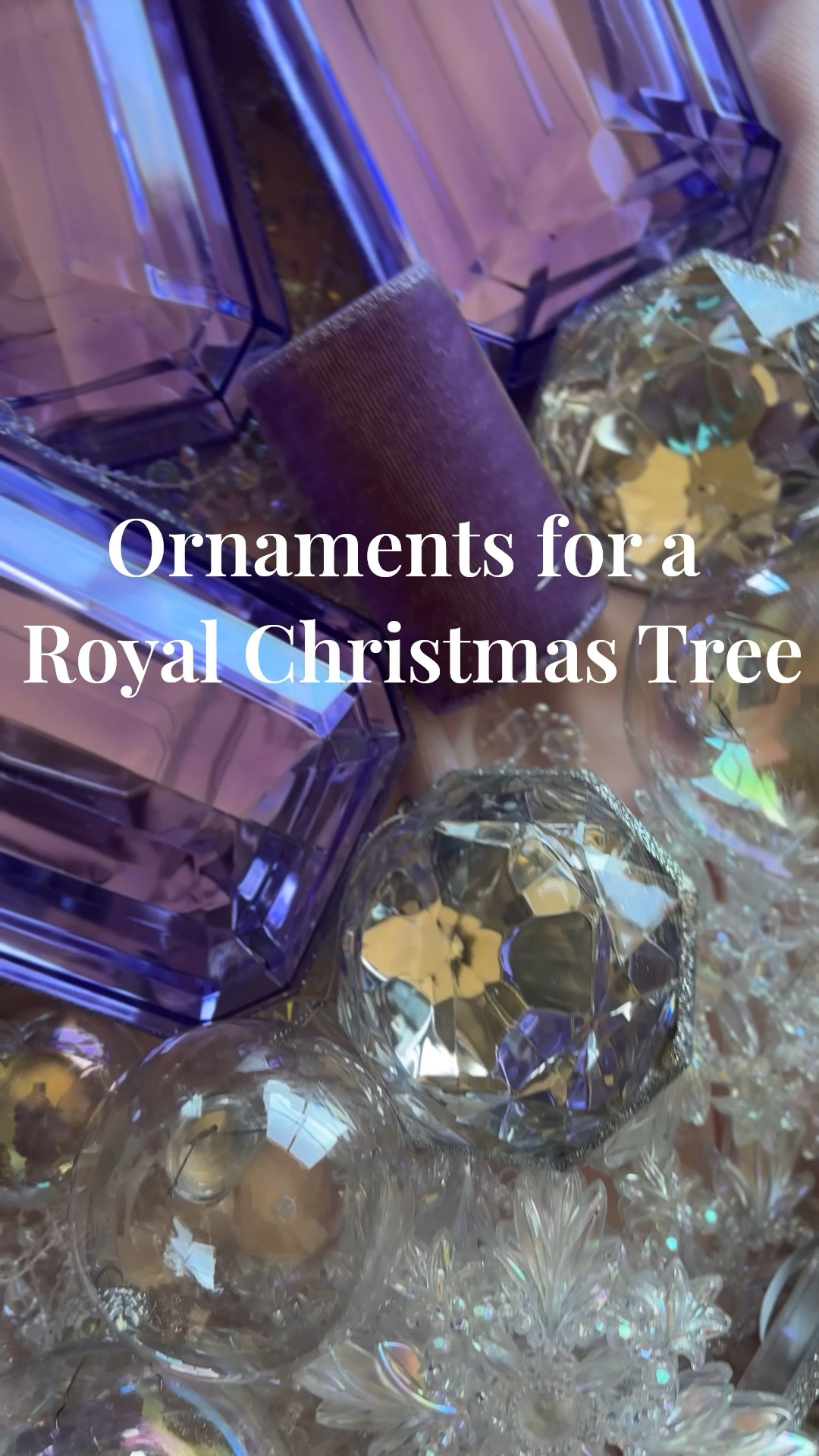 My King of Christmas tree is getting a royal glow up this weekend! I’m using tones of purple , lavender and champagne. Iridescent baubles will complete the look. Jewels are trending everywhere, but I love these in violet and crystal clear every year! 

I love to buy ornaments and supplies for trees from Etsy. It’s really important to me to support small creators wherever we can and encourage them to keep working with their hands. 🖖🏾

Save this for Christmas inspiration for your tree this season! It’ll be better before you know it. 🤍

#LTKSeasonal #LTKOver40 #LTKHome