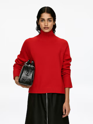 Roll-Neck Wool Jumper | Arket UK