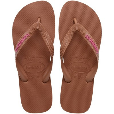 Havaianas Women's Logo Flip Sandals - Light Brown 9-10 | Target