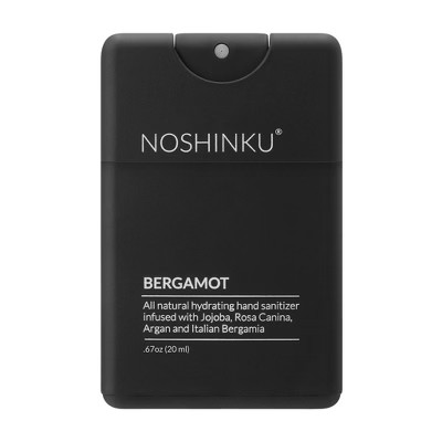 NOSHINKU Refillable Bergamot Ultra Moisturizing Pocket Sanitizer - Travel Size - 20ml | Target
