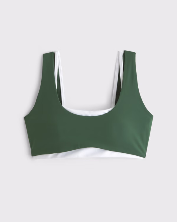 YPB studioFLEX Double-Layered Sports Bra | Abercrombie & Fitch (US)