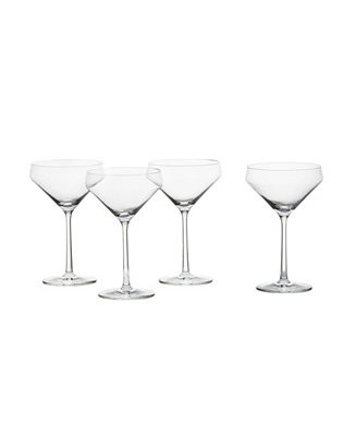 Zwiesel Glas Pure Martini 12.3oz Set of 4 - Macy's | Macy's