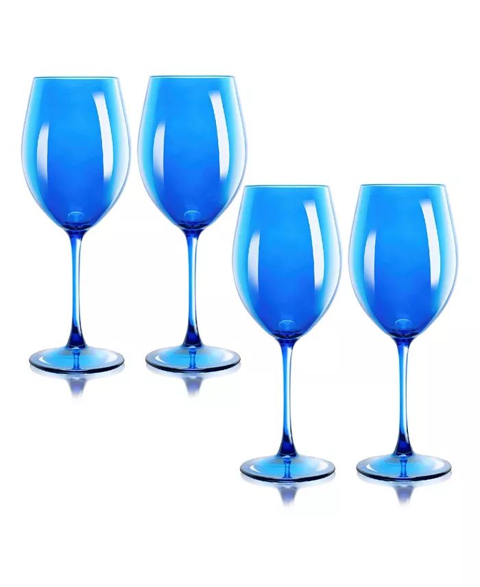 Carnival All Purpose 20 oz Wine Glasses, Set of 4 | Macy's