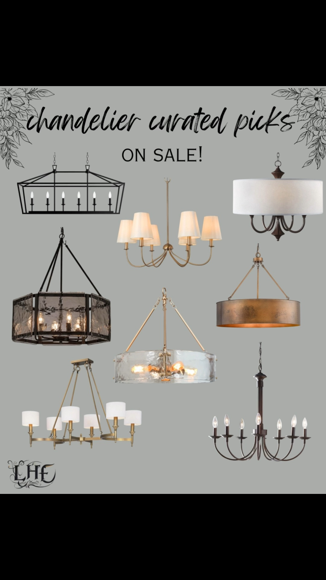 My favorite chandelier picks! All of these will add a statement to any room! Shop by clicking the thumbnails! Chandelier, dining room chandelier, affordable home, modern farmhouse, farmhouse chandelier, modern farmhouse chandelier, ceiling light, wall light, living room ceiling light

#LTKStyleTip #LTKHome #LTKSaleAlert