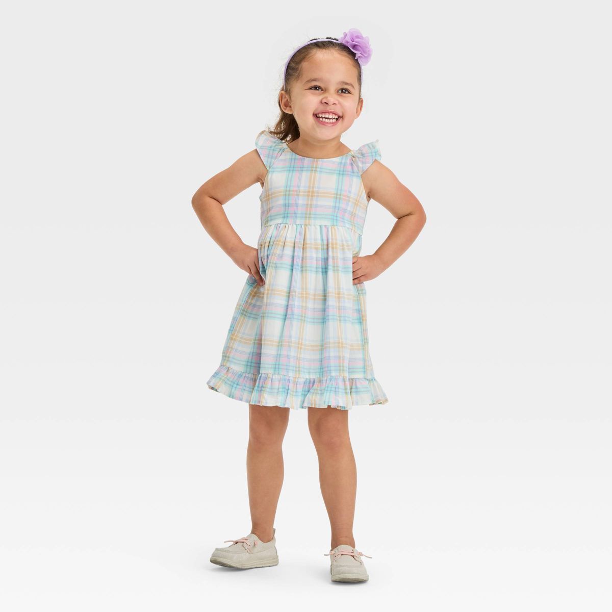 OshKosh B'gosh Toddler Girls' Plaid Dress | Target