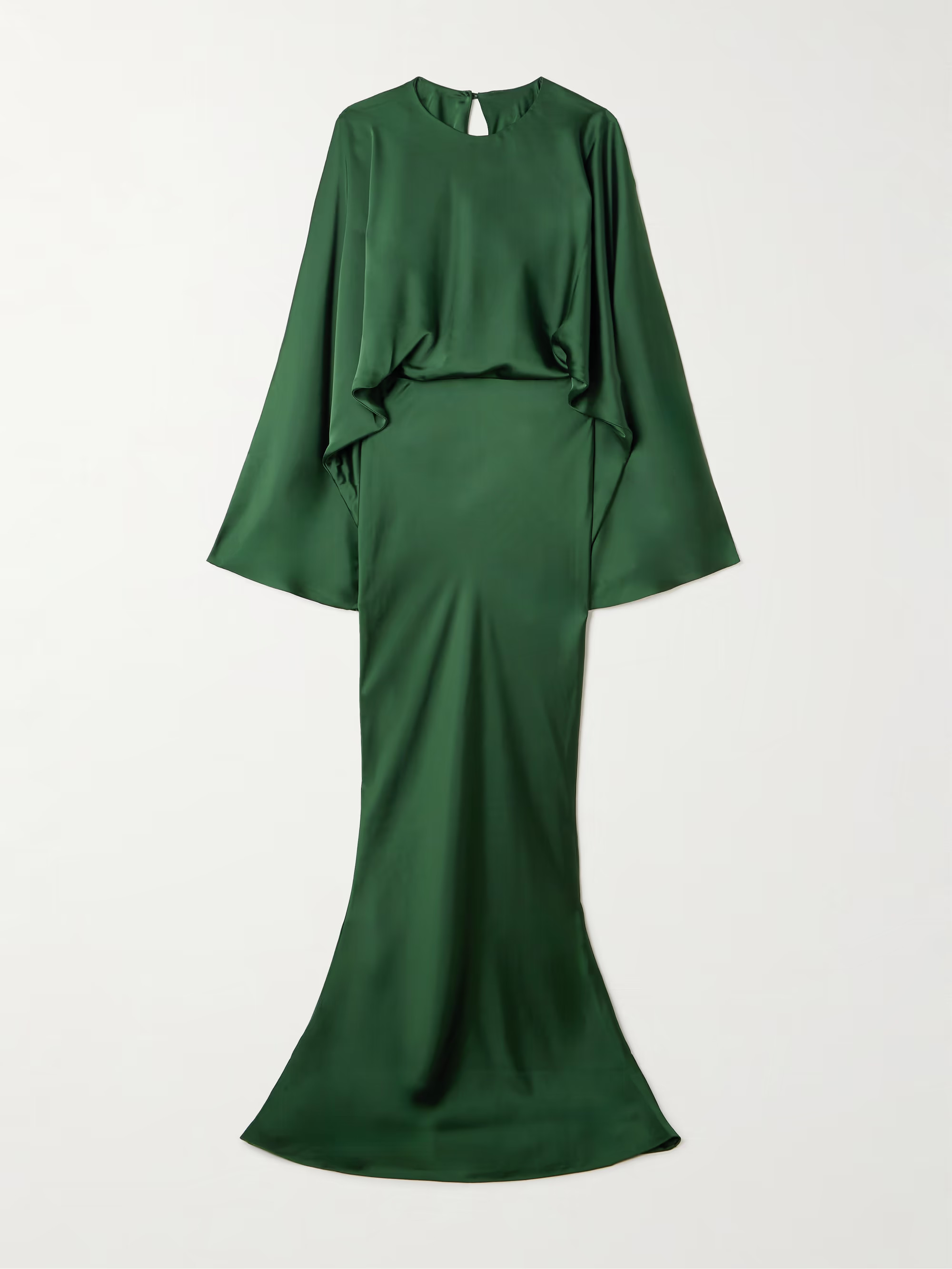 Obie draped satin gown | NET-A-PORTER (US)