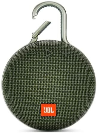 JBL Clip 3, Forest Green - Waterproof, Durable & Portable Bluetooth Speaker - Up to 10 Hours of P... | Amazon (US)