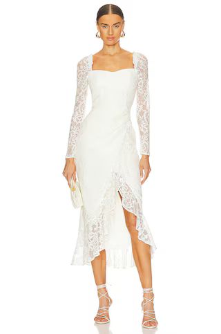 Yumi Kim Ariel Midi Dress in Hollywood Lace from Revolve.com | Revolve Clothing (Global)