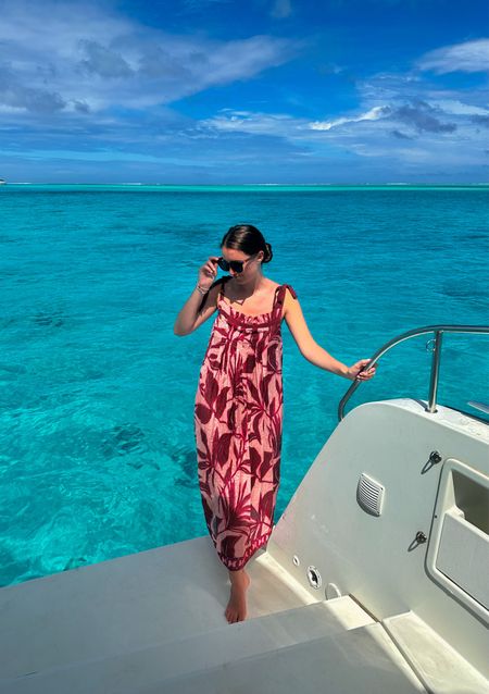 Bora Bora outfit from Tuckernuck! Wearing a size medium but could have sized down. Can be worn as a cover up or with slip underneath as a dinner dress - I used it for both!

#LTKtravel #LTKstyletip #LTKwedding