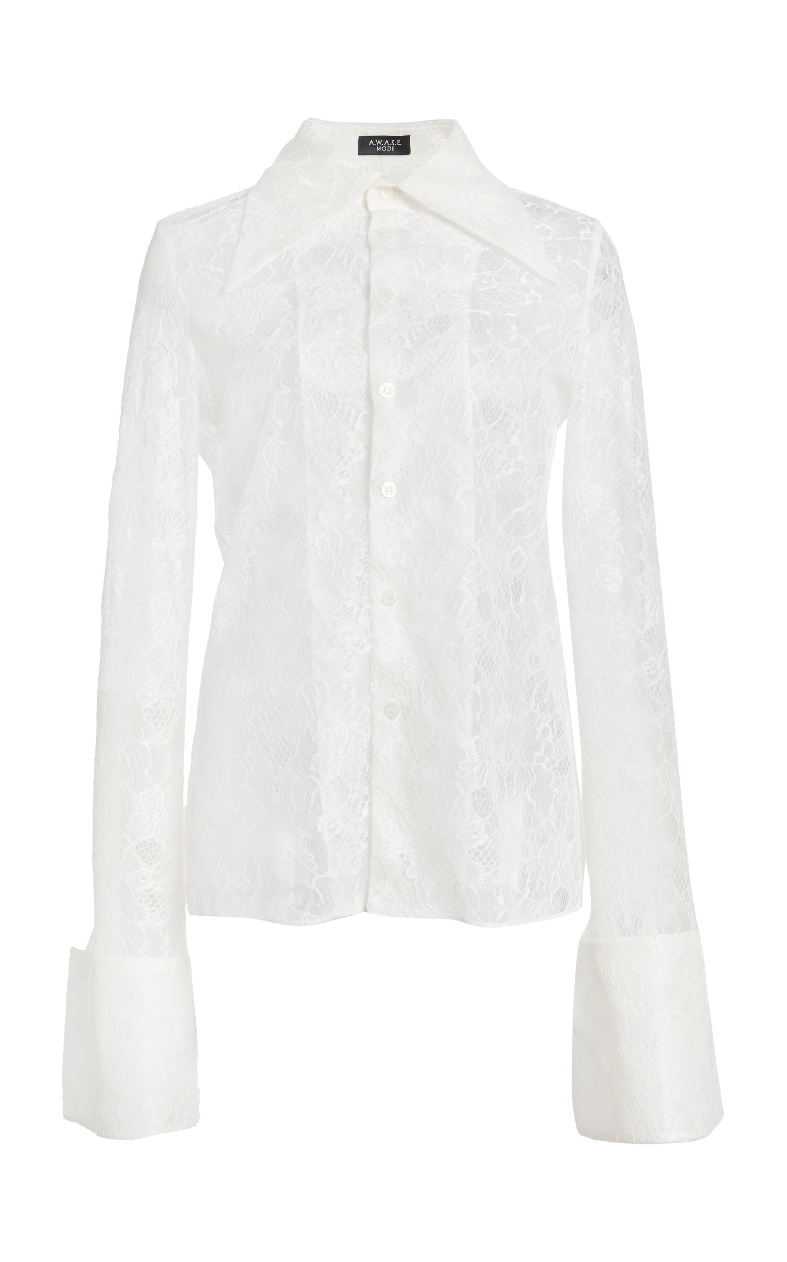 Buttoned Lace Shirt | Moda Operandi (Global)