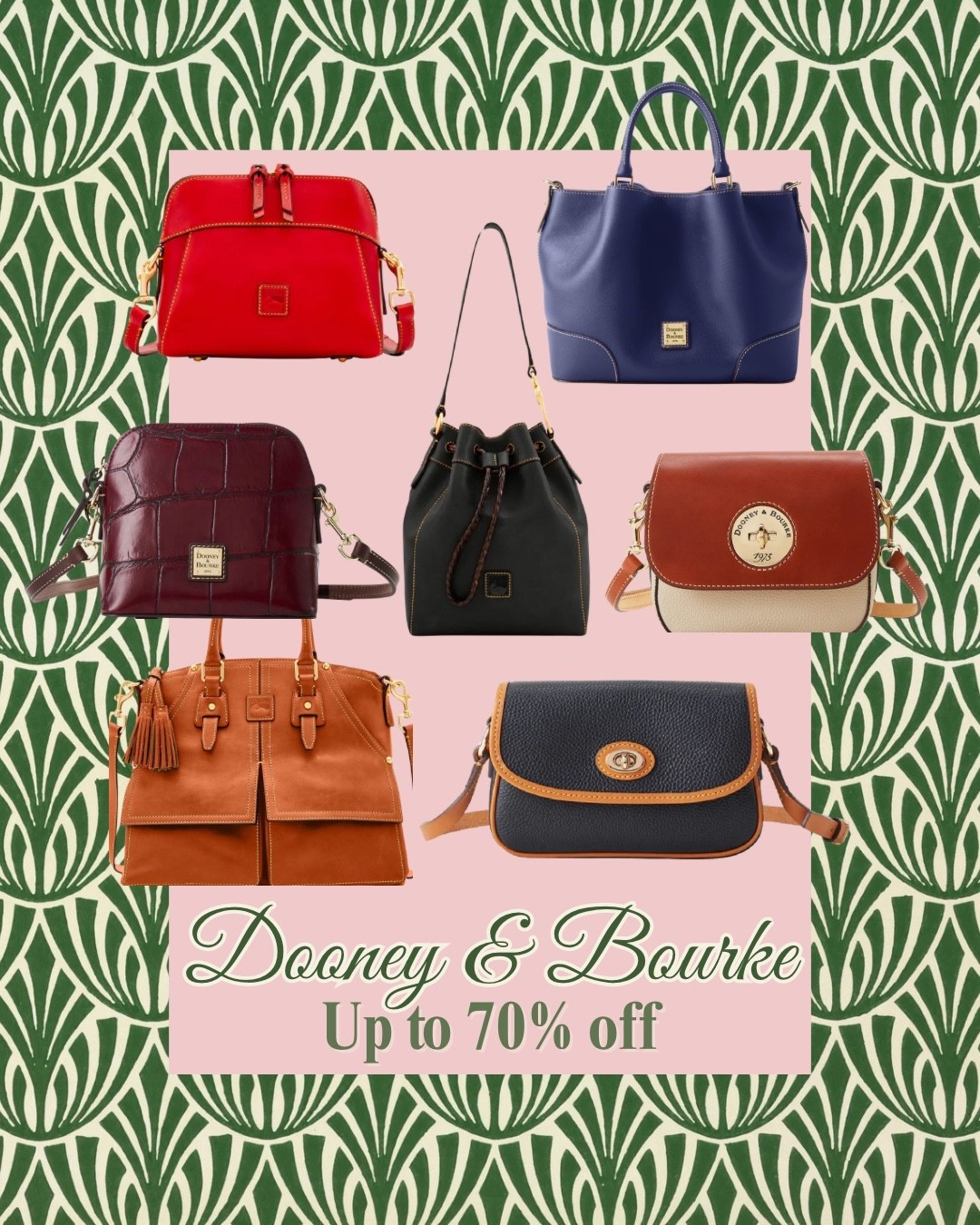 The Dooney & Bourke Black Friday sale is here — up to 70% off some of their most classic styles. If you’ve been eyeing a timeless leather bag, this is the moment. Crossbodies, satchels, shoulder bags… all the everyday staples that never go out of style. Linking my favorites! ✨

Dooney and Bourke, Dooney sale, Black Friday sale, leather bags, crossbody bag, satchel bag, shoulder bag, classic handbags, designer handbags sale, affordable designer bags, everyday bags, black leather bag, brown leather bag, holiday deals, gift ideas, handbag gifts, tote bag, small crossbody, pebbled leather, women’s handbags, gifts for her

#LTKCyberWeek #LTKSaleAlert #LTKGiftGuide