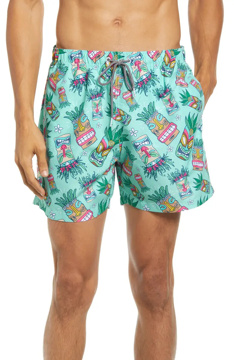 Tiki Masks Mids Swim TrunksBOARDIES | Nordstrom