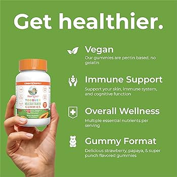 MaryRuth's Sugar Free Vitamin Gummies for Kids Age 2+ | 2 Month Supply Multivitamin with Vitamin ... | Amazon (US)